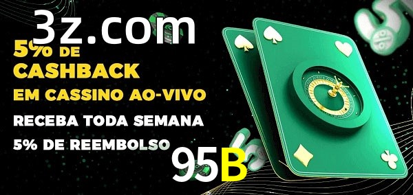 Promoções do cassino ao Vivo 95B